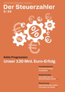 Cover Magazin: Der Steuerzahler, Ausgabe Januar/Februar 2026