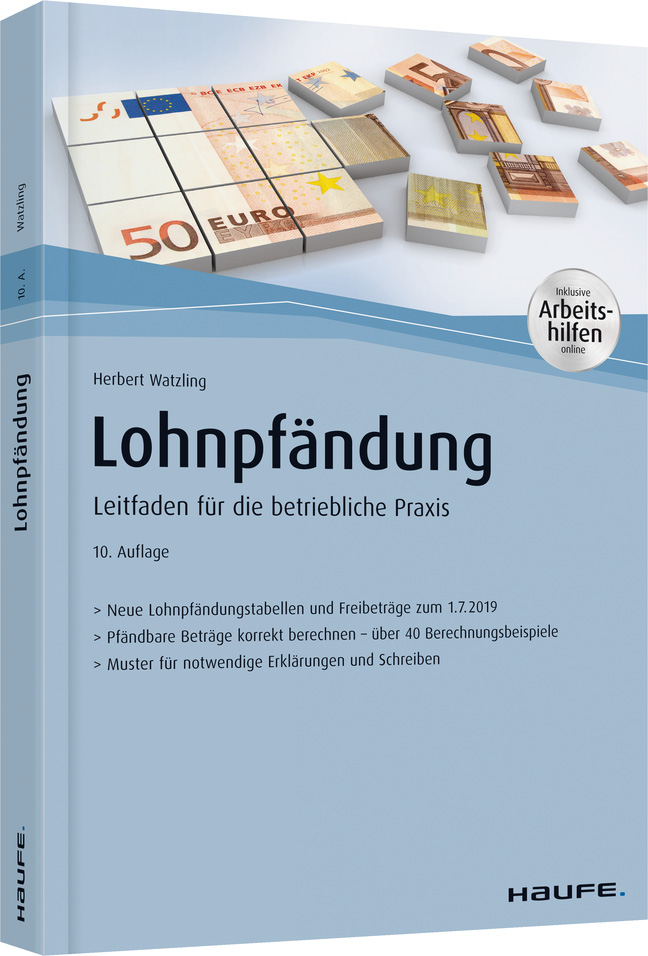 Lohnpfändung - mit Arbeitshilfen online